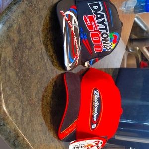 2 Daytona 500 Hats NWT